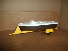 Vintage Tootsie-toy 1959-63 Chris-Craft Capri Boat & Trailer 6'' Long. for sale  Shipping to South Africa