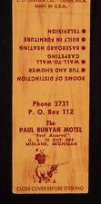 Década de 1940? The Paul Bunyan Motel telefone móvel embutido 3731 Ox Midland MI MB comprar usado  Enviando para Brazil