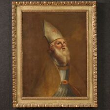 Dipinto religioso ritratto usato  Italia