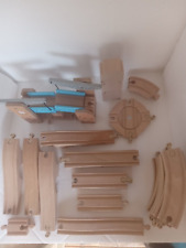 WOODEN ELC TRAIN SET TRACK FOR THOMAS ELC IKEA COMPATIBLE, used for sale  Shipping to South Africa