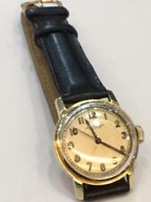 Vintage Jules Jurgensen 14K gold Watch 1950's mechanical 28mm  d'occasion  Expédié en France