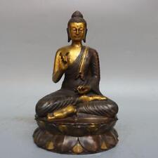 Nyorai-Sama Buddha Statue Copper Buddhist Art W13×D12×H21cm 1650g USED Japan F/S for sale  Shipping to South Africa