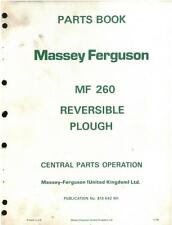 MASSEY FERGUSON MF260 PLOUGH MF 260 PARTS MANUAL for sale  Shipping to Ireland