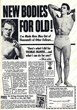 Vintage bodybuilding advert for sale  WALTHAM CROSS