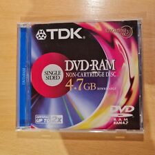 Tdk dvd ram for sale  CAMBRIDGE