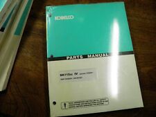 Kobelco sk115dz parts for sale  Minerva