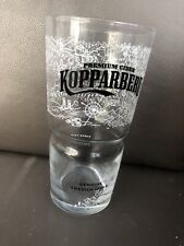 Kopparberg glasses swedish for sale  LEIGH