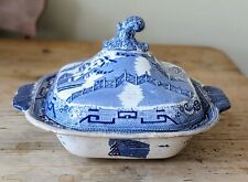 Antique staffordshire blue for sale  Shipping to Ireland