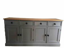 Sideboard drawers grey for sale  TIVERTON