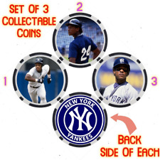 RICKEY HENDERSON - LEGENDARY YANKEES PLAYER - COLLECTABLE COIN SET for sale  Shipping to South Africa