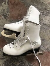 kid s white ice skates for sale  Ellicott City