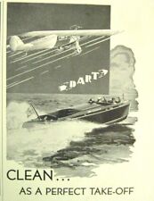 Used, 1930 Dart Boats Toledo Ohio Wooden Speedboat Original 4"x12" Magazine Print Ad for sale  Shipping to South Africa