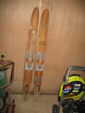 Vtg wood ski for sale  Midland
