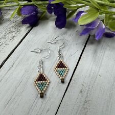 Seed bead earrings for sale  Hamptonville