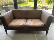 Danish tan leather for sale  CHESHAM