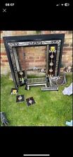 victorian fireplace surround cast iron for sale  LONDON