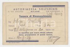 1937 milano autorimessa usato  Milano