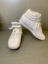 Damskie Vintage Reebok Classic Freestyle High Top Sneakersy Rozmiar 6,5 Buty na sprzedaż  Wysyłka do Poland