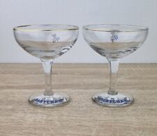 Babycham glasses 1950s for sale  Shipping to Ireland