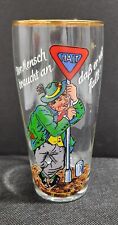 Used,  VINTAGE GERMAN NOVELTY BEER GLASS- .25L GERMANY EXCELLENT CONDITION 1960's for sale  Shipping to South Africa