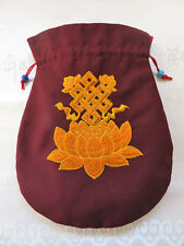 Bestickte schmucktasche lotus gebraucht kaufen  Berlin