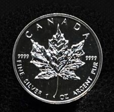 Moneda Canadá 1993 plata 1 oz hoja de arce sin circular, usado segunda mano  Embacar hacia Argentina