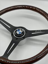 Usado, Volante compatível com BMW E23 E24 E28 E30 E32 E34 1983-1993 madeira raio preto 350mm comprar usado  Enviando para Brazil