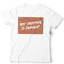 Camiseta Roy Cropper Is Innocent unissex e infantil engraçada TV retrô branca comprar usado  Enviando para Brazil