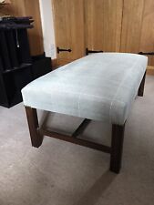 upholstered ottoman stool for sale  AXBRIDGE