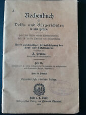 Rechenbuch volks bürgerschule gebraucht kaufen  Osterburg (Altmark)