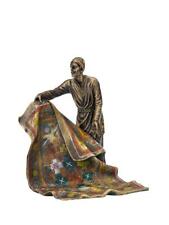 Bronzefigur mann teppich gebraucht kaufen  Deutschland