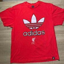Camiseta Bordada Adidas Para Hombre Rojo Trébol Liverpool FC Crew Talla XL segunda mano  Embacar hacia Argentina