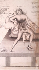 Rare curiosa gravure d'occasion  Neuilly-Plaisance