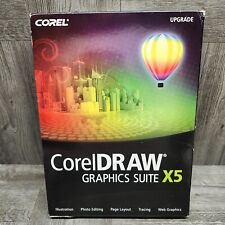 Coreldraw Graphics Suite X5 with Guidebook 2010 UPGRADE for sale  Shipping to South Africa