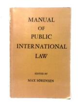 Manual of Public International Law (Max Sorensen - 1968) (ID:37953), usado segunda mano  Embacar hacia Argentina