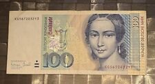 Banconota 100 marchi usato  Cervignano Del Friuli