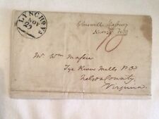 1833 stampless cover for sale  Halifax