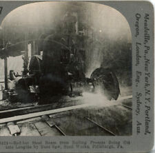 PENNSYLVANIA, Cutting Steel Beam with Buzz Saw, Pittsburgh--Keystone Ed. Set #67 for sale  Shipping to South Africa