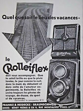 1935 advertisement rollleiflex d'occasion  Expédié en Belgium