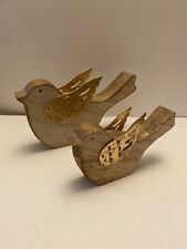 Small wooden birds for sale  SEVENOAKS