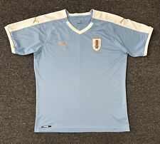 Camisa de futebol masculina grande PUMA Uruguai Home La Celeste 755076-01 comprar usado  Enviando para Brazil
