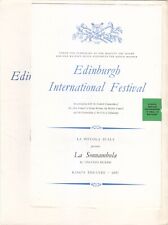 Opera programme 1957 usato  Spedire a Italy