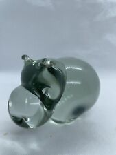 Ngwenya Glass Swaziland Handmade Hippo Paperweight Art Glass - 1994 - No Label for sale  Shipping to South Africa