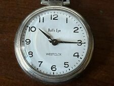 Westclox Bull's Eye Pocket Watch For Parts or Repair for sale  Celeste