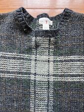 Vintage J Crew Oarsman Sweter męski rozm. XL wełniany dzianinowy szary sweter załoga na sprzedaż  Wysyłka do Poland