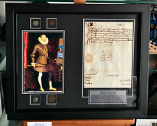 PHILIP III KING OF SPAIN Exibição Assinada 1603 Documento Original e 1598 Moedas LOA comprar usado  Enviando para Brazil