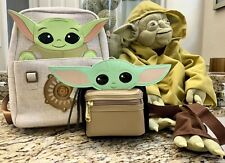 Mochila y mini bolso Yoda & Grogu Star Wars Loungefly ¡imprescindible conjunto de trío! segunda mano  Embacar hacia Argentina
