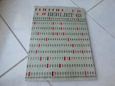 Berliet brochure prospectus d'occasion  Champigny-sur-Marne