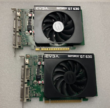 LOTE DE 2 **Placas de Vídeo EVGA NVIDIA GeForce GT 630 2GB DDR3 (02G-P3-2639-KR), usado comprar usado  Enviando para Brazil
