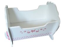 Wooden toy cot for sale  MANSFIELD